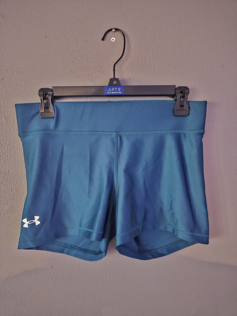 Under Armour Teal Performance Women's Athletic Shorts